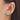 Push Back Stud Earring - Natural Stone - Ruby zoisite - 316 Surgical Stainless steel - Gold Tone - Plated stone - 2.4gr - MJ104251 - MinjuanRong