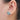 Push Back Stud Earring - Natural Stoneki wi jasper - 316  Surgical Stainless steel - Gold Tone Plated stone - 4.75gr - MJ200998 - MinjuanRong