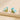 Push Back Stud Earring - Natural Pearl - Brass - Enamel - 925 Silver Needle - 18K Real Gold Plating - 8.6gr - MJ105020 - MinjuanRong