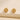 Push Back Stud Earring - Brass - 18K Real Gold Plating - 6.3gr - MJ105428 - MinjuanRong