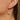 Huggie Hoop Wire Earring - Brass - Cubic Zircon - 18K  Real Gold Plating - 5.5gr - MJ103697 - MinjuanRong