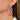 Push Back Stud Earring - Acrylic - Brass316 Stainless Steel Stud - 18k Real Gold Plating - 9.4gr - MJ202267 - MinjuanRong