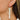 Wire Hook Earring - 304 Stainless Steel - Acrylic - Brass - 18K Real White Gold Plating - 6.3gr - MJ102479 - MinjuanRong