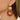 Push Back Stud Earring - Brass - Wooden - 316 Stainless Steel Stud - 18k Real Gold Plating - 15.3gr - MJ202261 - MinjuanRong
