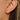 Huggie Hoop Wire Earring - Brass - 18K Real gold plating - 3gr - MJ102081 - MinjuanRong
