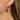 Push Back Stud Earring - brass - wood - alloy - 316 stainless steel stud - 18k real gold plated brass - 2.9gr - MJ102740 - MinjuanRong