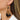 Wire Hook Earring - Brass - Bodhi Seed - Mahogany Wood - Polyester Yarn - 18K Real Gold Plating - 9.8gr - MJ102370 - MinjuanRong