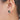 Push Back Stud Earring - Brass - Natural Stone  Fluorite - Stainless steel stud - Gold Tone Plated Brass - 6.12gr - MJ200984 - MinjuanRong