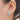 Push Back Stud Earring - Natural Stone Turquoise - 316  Surgical Stainless steel - Gold Tone Plated stone - 5.34gr - MJ200982 - MinjuanRong