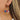 Push Back Stud Earring - Walnut Wood -  Brass -  Resin - 316 stainless steel stud - Brown - 18K Real Gold Plating - 8.7gr - MJ102746 - MinjuanRong