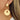 Push Back Stud Earring - Hemu Wood - Brass - 316 Stainless Steel Stud - 18K Real Gold Plating - 11.1gr - MJ202290 - MinjuanRong