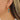 Push Back Stud Earring - Acrylic -  Brass - 316 stainless steel stud - 18k Real Gold Plating - 6.1gr - MJ202156 - MinjuanRong