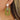 Push Back Stud Earring - Brass -  Acrylic - 304 Stainless Steel - 18K Real White Gold Plating - Silver Tone Plating - 12.4gr - MJ102800 - MinjuanRong