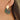 Push Back Stud Earring - Acrylic - Brass - 316 Stainless Steel Stud - 18k Real Gold Plating - 10.7gr - MJ202139 - MinjuanRong