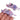 Hairpin - Acrylic - Iron - Astral Purple - 5.7gr - MJ104276 - MinjuanRong