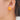 Push Back Stud Earring - Resin - 316 Stainless Steel Stud - Orange - 2.5gr - MJ102996 - MinjuanRong