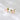 Push Back Stud Earring - Brass  - Cubic zircon - Green Spinel - Crystal - 316stainless steel stud - 18k real gold plating - 0.6gr - MJ104076 - MinjuanRong