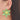 Push Back Stud Earring - Iron -  Raffia Grass - Iron Stud - KC Gold tone plating - Green - 9.4gr - MJ103306 - MinjuanRong