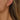 Huggie Hoop Wire Earring - Brass - Zircon - 18K Real Gold Plating - 4.1gr - MJ105722 - MinjuanRong