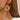 Push Back Stud Earring - Brass - Rattan Walnut Wood - 316 Surgical Stainless Steel - 18K Real Gold Plating - 6.1gr - MJ900803 - minjuanrong.com.tr