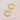 Huggie Hoop Wire Earring - Brass - 18K Real gold plating - 3gr - MJ102081 - MinjuanRong