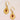 Wire Hook Earring - Stainless SteelAventurine Natural Stone - 18K Real Gold Vacuum Plating - 4.3gr - MJ103672 - MinjuanRong
