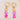 Huggie Hoop Wire Earring - Brass - Sea shellsmother of pearl - 18K Real Gold Plating - 5.6gr - MJ103735 - MinjuanRong