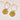 Wire Hook Earring - Brass - Raw Brass - 3.6gr - MJ102616 - MinjuanRong
