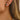 Push Back Stud Earring - Brass - 925 Silver Needle - Topaz - White K plating - 5.2gr - MJ106622 - minjuanrong.com.tr