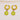 Huggie Hoop Wire Earring - Stainless SteelEnamel - 18K Real Gold Vacuum Plating - 7.1gr - MJ103660 - MinjuanRong