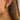 Push Back Stud Earring - Brass - 925 Silver Needle - Garnet - White K plating - 5gr - MJ106616 - minjuanrong.com.tr