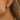 Push Back Stud Earring - Brass - 925 Silver Needle - Peridot - White K plating - 4.9gr - MJ106625 - minjuanrong.com.tr