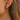 Push Back Stud Earring - Ear studs - Brass - 925 silver needle - Topaz - White K plating - 4.5gr - MJ106597 - minjuanrong.com.tr
