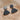 Push Back Stud Earring - Acrylic - Brass - 316 Stainless Steel Stud - Black - 4.2gr - MJ102426 - MinjuanRong