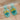 Push Back Stud Earring - Acrylic - Brass - 316 Stainless Steel Stud - Green - 8.1gr - MJ102377 - MinjuanRong