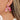 Push Back Stud Earring - Brass - Acetate - 316 Stainless Steel Stud - 18K Real Gold Plating - 8.4gr - MJ102532 - MinjuanRong
