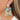 Push Back Stud Earring - Acrylic - Brass - 316 Stainless Steel Stud - 18k Real Gold Plating - 15.6gr - MJ202293 - MinjuanRong