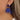 Push Back Stud Earring - Acrylic - Brass - 316 Stainless Steel Stud - Blue - 7.3gr - MJ102409 - MinjuanRong
