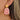 Push Back Stud Earring - Acrylic - Brass - 316 Stainless Steel Stud - 18K Real Gold Plating - 7.9gr - MJ202128 - MinjuanRong