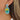 Push Back Stud Earring - Acrylic - Brass - 316 Stainless Steel Stud - Green - 8.1gr - MJ102377 - MinjuanRong