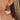Push Back Stud Earring - Mahogany Wood -  Walnut Wood -  Resin - Stainless Steel Stud - 18K Real Gold Plating - 7.9gr - MJ103328 - MinjuanRong