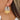 Push Back Stud Earring - Acrylic - Brass - 316 Stainless Steel Stud - 18K Real Gold Plating - 8.8gr - MJ102587 - MinjuanRong