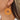 Push Back Stud Earring - Brass -  Bodhi -  Hemu Wood - 316 Stainless Steel Stud - 18K Real Gold Plating - 6.4gr - MJ103775 - MinjuanRong