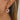 Hinged Back Earring - Brass - Acrylic - Steel Stud - 18K Real Gold Plated - 6gr - MJ900991 - minjuanrong.com.tr