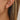 Push Back Stud Earring - Brass - 925 Silver Stud - Zircon - 18K Real Gold Plated - 3gr - MJ106401 - minjuanrong.com.tr