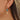 Push Back Stud Earring - Brass - Crystal - 18K Real Gold Plating - 3.3gr - MJ103704 - MinjuanRong