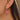 Push Back Stud Earring - Brass - Wood - Alloy - 316 stainless steel stud - 18k real gold plated - 3gr - MJ102739 - MinjuanRong