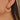 Push Back Stud Earring - Brass - 316 Surgical Stainless Steel - 18k Real Gold Plating - 6.2gr - MJ100801 - MinjuanRong