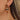 Push Back Stud Earring - Brass - Walnut Wood - 316 Surgical Stainless Steel - 18k real gold plating - 4gr - MJ103786 - MinjuanRong