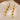 Push Back Stud Earring - Stainless Steel - Vacuum Real Gold Plating - 12.8gr - MJ105562 - MinjuanRong